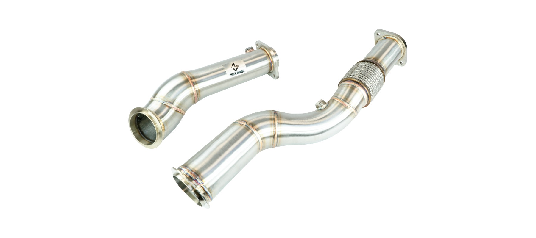 Black Mamba BMW M3 G80 / M4 G8x / M2 G87 Decat Downpipes