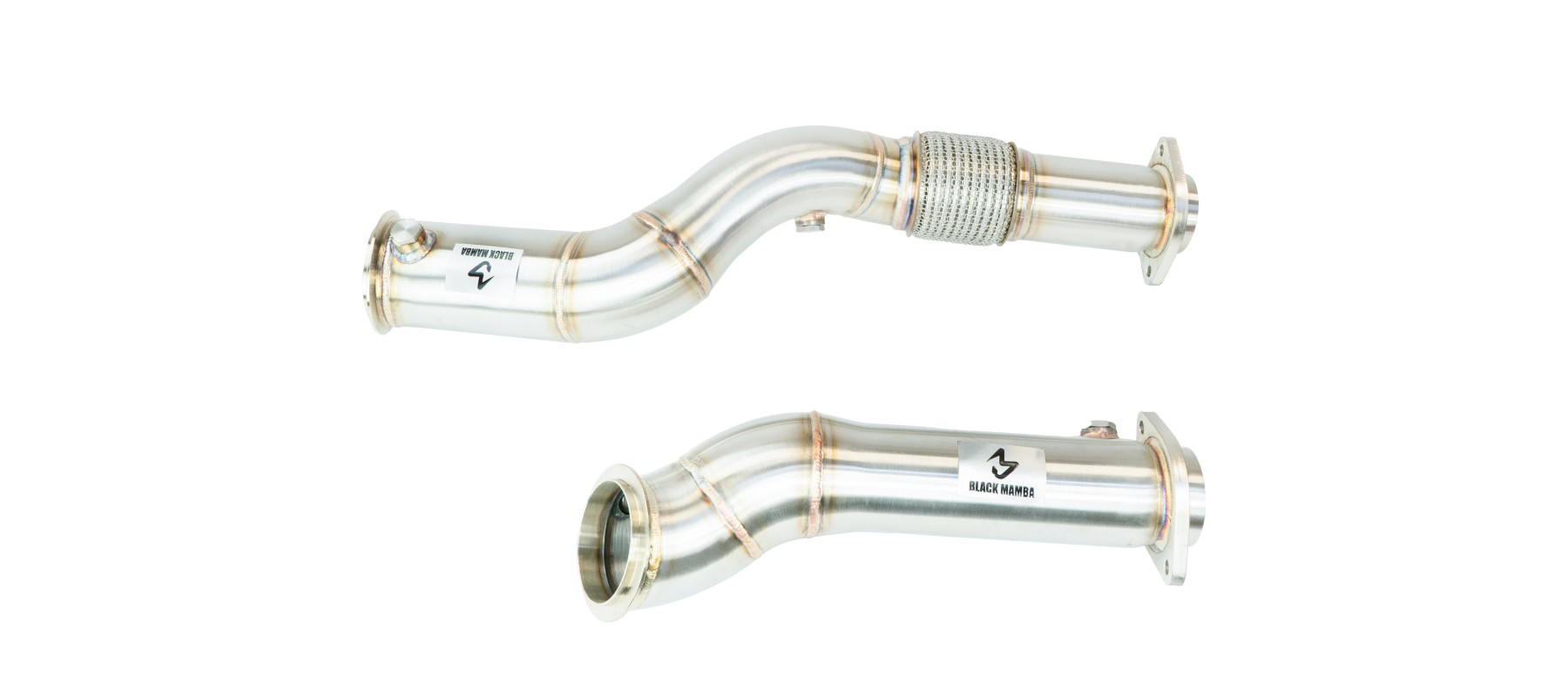 Black Mamba BMW M3 G80 / M4 G8x / M2 G87 Decat Downpipes