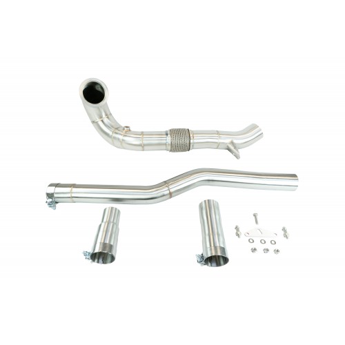 Black Mamba Golf 7 R / S3 8V / Leon 3 Cupra 4WD 3.5 Decat Downpipe