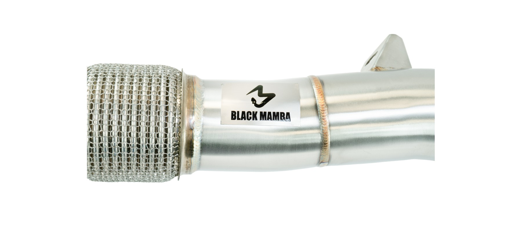 Black Mamba Golf 7 R / S3 8V / Leon 3 Cupra 4WD 3.5 Decat Downpipe