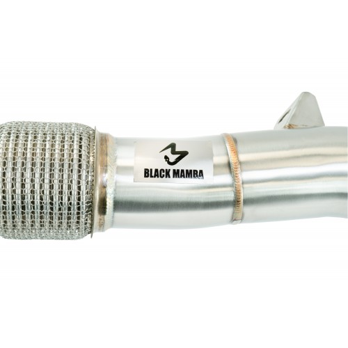 Black Mamba Golf 7 R / S3 8V / Leon 3 Cupra 4WD 3.5 Decat Downpipe