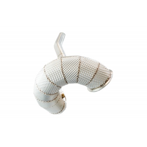 Black Mamba Decat Downpipes ( Heat Shield ) for Golf 7 R - S3 8V - Leon Cupra 4Drive - TTS 8S