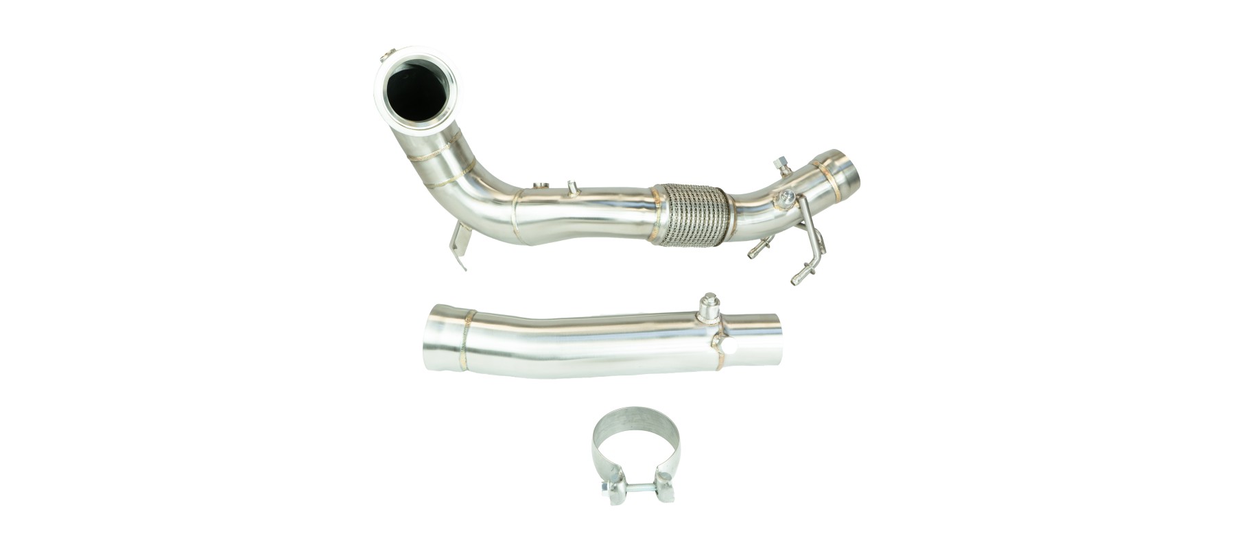 Black Mamba Golf 8 GTI / Octavia NX VRS Decat Downpipe