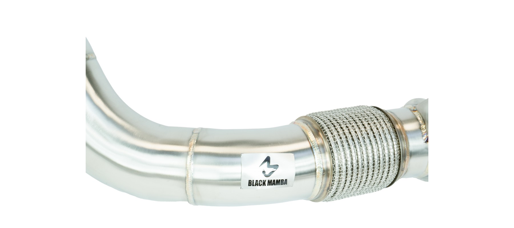 Black Mamba Audi RS3 8V.5 / TTrs 8s (No OPF) Decat Downpipe