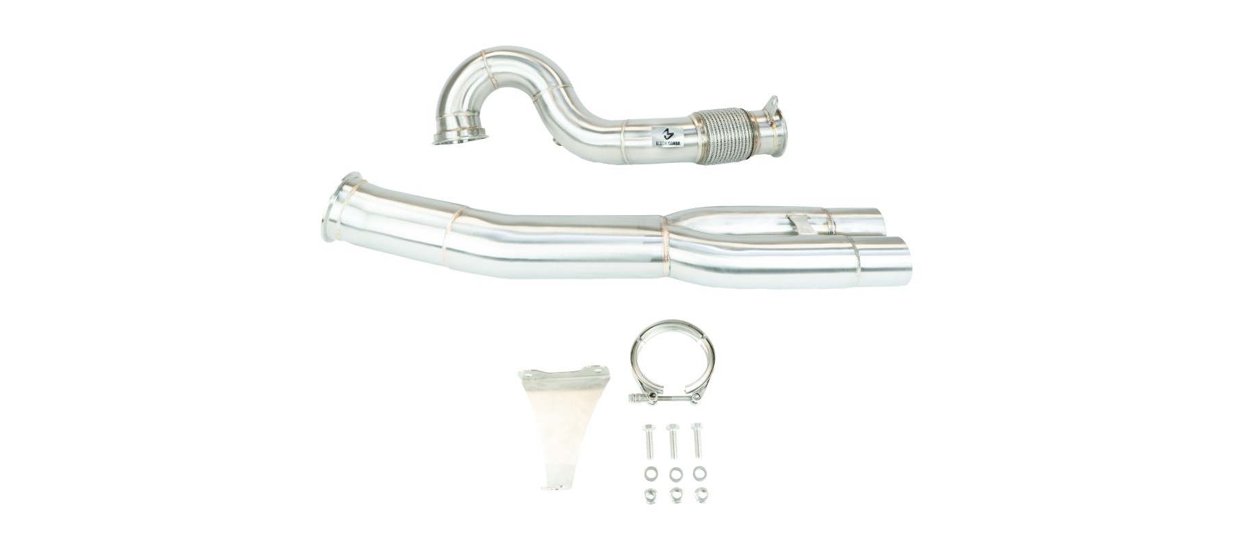 Black Mamba Audi RS3 8V.5 / TTrs 8s (No OPF) Decat Downpipe