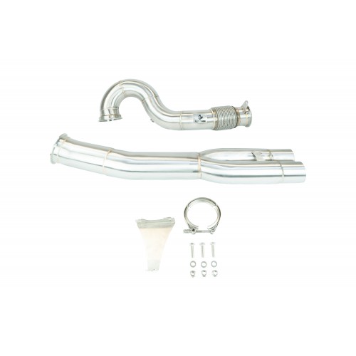 Black Mamba Audi RS3 8V.5 / TTrs 8s (No OPF) Decat Downpipe