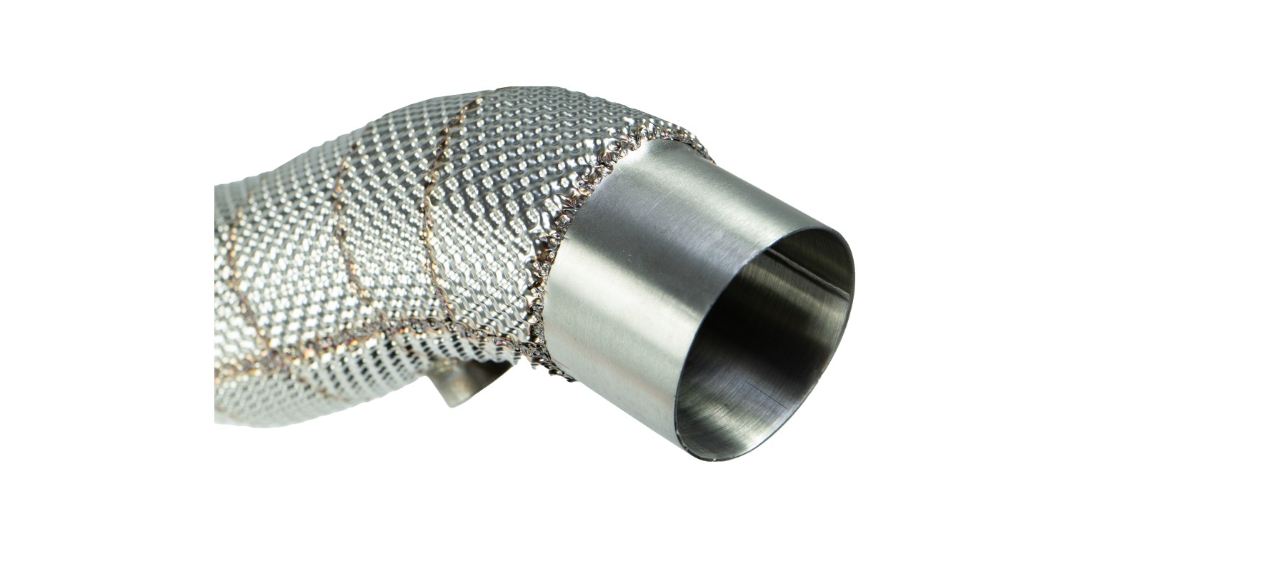 Black Mamba Decat Downpipes ( Heat Shield ) for Ferrari 488 15-18