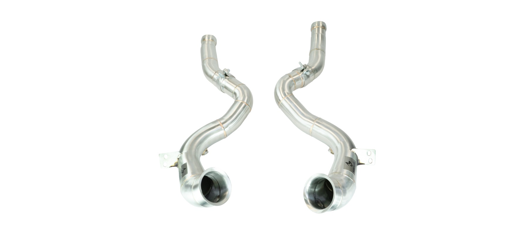 Black Mamba Mercedes C63 AMG W205 Decat Downpipes