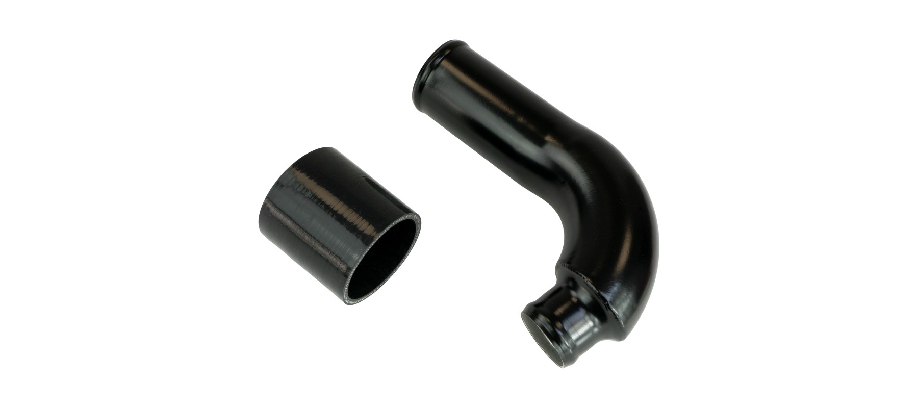 Black Mamba Turbo Outlet Pipe for S3 8V / Golf 7 GTI / R / Leon 3 Cupra / 2.0 TFSI EA888.3