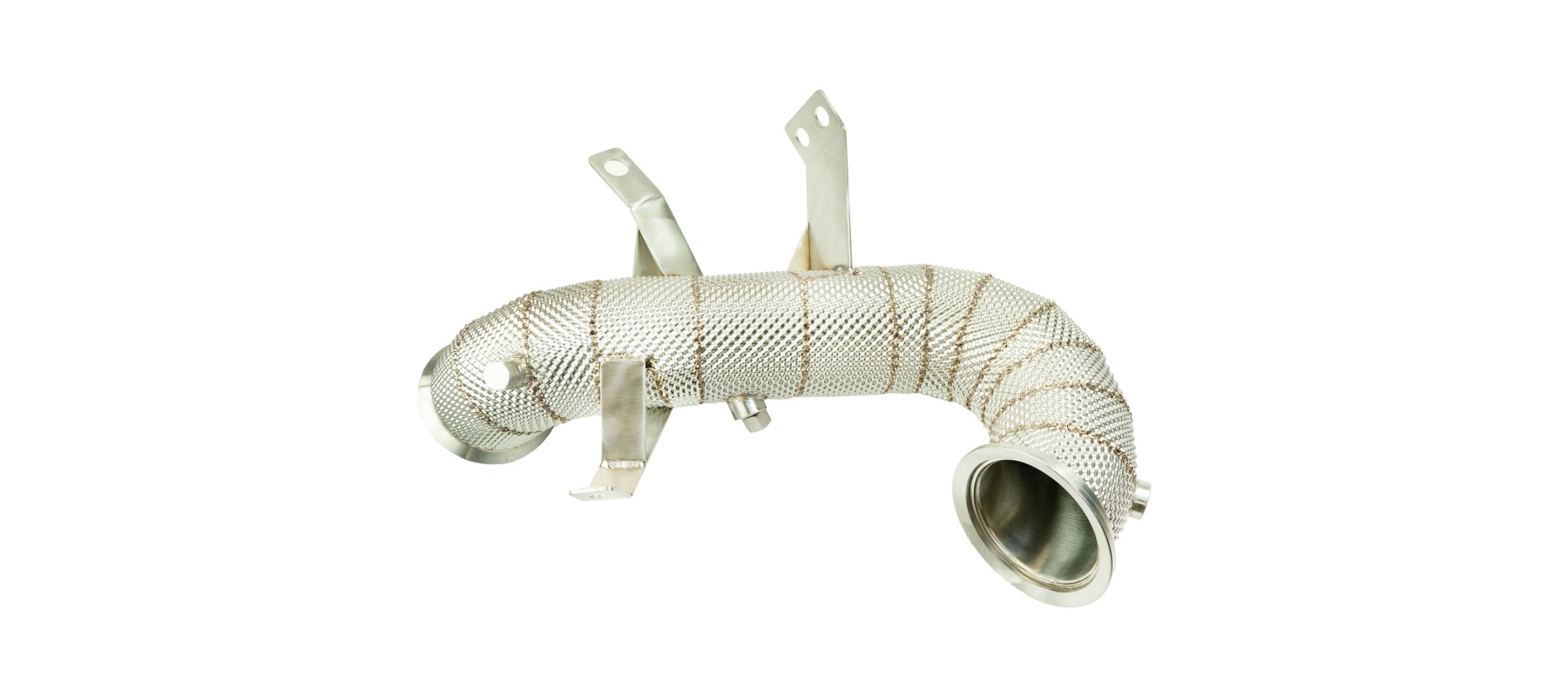 Black Mamba Mercedes A45 AMG W177 Decat Downpipe