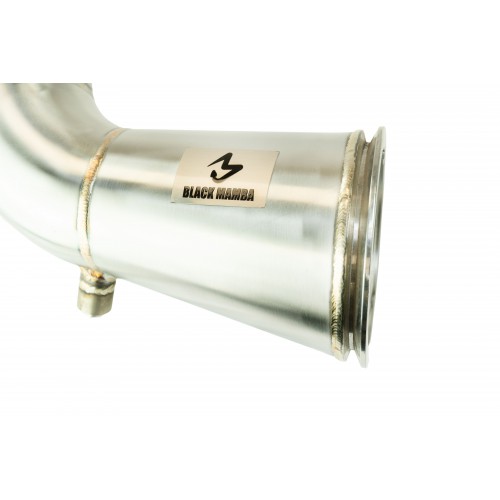 Black Mamba Decat Downpipes for Audi RS6 C8 - RS7 C8