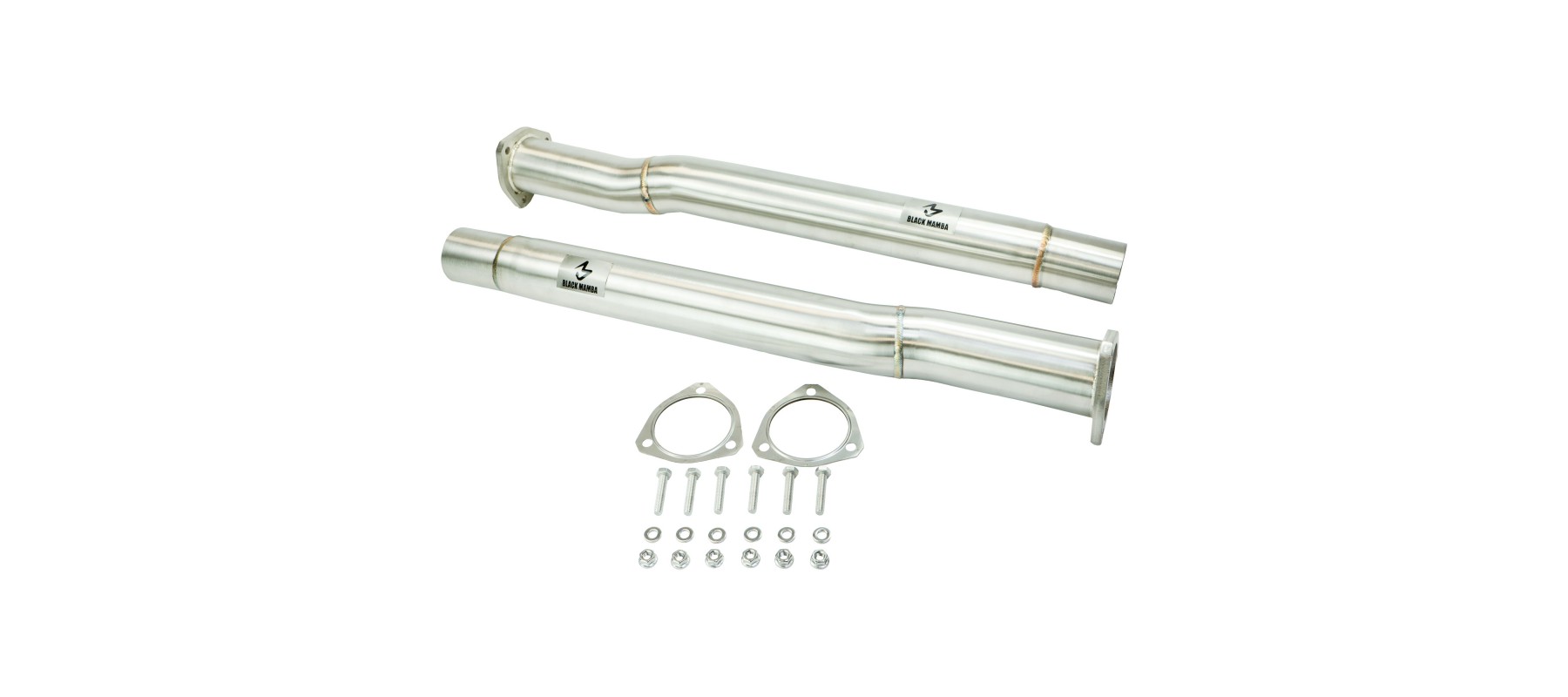 Black Mamba Secondary Catalyst Bypass for Audi RS3 8V.5 - TTrs 8s (No OPF)