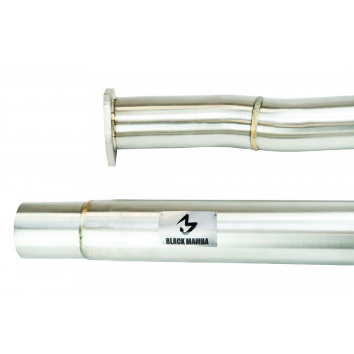 Black Mamba Secondary Catalyst Bypass for Audi RS3 8V.5 - TTrs 8s (No OPF)