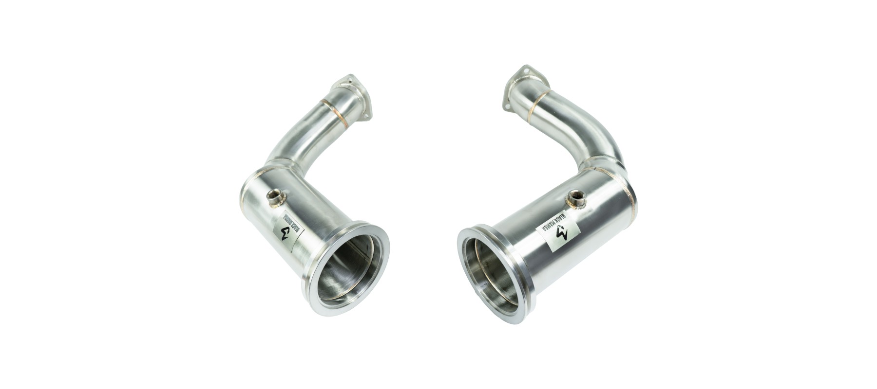 Black Mamba Decat Downpipes for Lamborghini Urus - Audi RSQ8 - Cayenne 4.0T